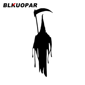 BLKUOPAR Death Demon Grim Reaper Автомобильная Наклейка Личность Креативная Наклейка Окна Багажник Мотоцикл Лобовое Стекло Защита Двери Автомобиля
