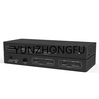 Горячий Продаваемый Адаптер Type c Док-Станция Display Link 4K HDTV HUB Splitter Ноутбук USB-Док-Станция для Macbook Pro