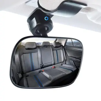 Детский монитор 2 в 1, детское зеркало заднего вида в автомобиле, зеркало для наблюдения за ребенком, зеркало для безопасности ребенка на заднем сиденье, автомобильные аксессуары