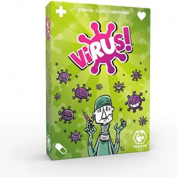 Игры Tranjis - Вирус! -Карточная игра - самая заразительная игра. Испанское издание. + 8 лет