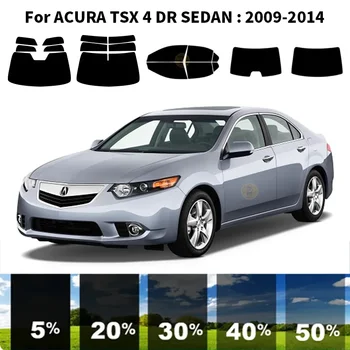 Комплект для УФ-тонировки автомобильных окон из нанокерамики, Автомобильная пленка для окон ACURA TSX 4 DR СЕДАН 2009-2014