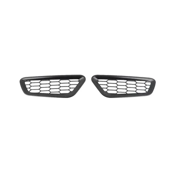 Крышка Переднего Бампера Автомобиля Украшает Накладку Наклейкой для Ford F150 F-150 2021 2022 Аксессуары, ABS Черный
