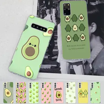 Милый Мультяшный Фруктовый Авокадо Чехол для телефона Samsung S21 A10 для Redmi Note 7 9 для Huawei P30Pro Honor 8X 10i чехол
