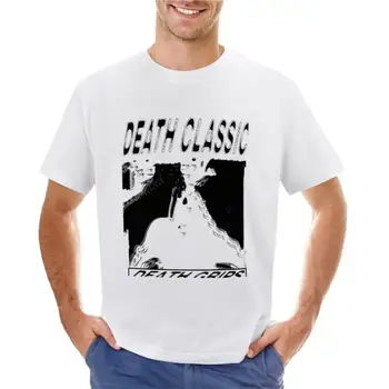 мужская футболка Death Classic T-Shirt, короткая забавная футболка, графическая футболка, графическая футболка, мужская одежда, черная футболка, мужчины