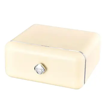 Настольный ящик для хранения Эффективная акриловая коробка для хранения косметики Пылезащитный чехол Компактный органайзер Изящный функциональный ящик для хранения