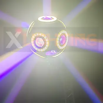 Новейший RGB Кинетический Светодиодный Подъемный Мяч Matrix Light Football для Мероприятий Ночного Клуба Disco Сертифицирован RoHS