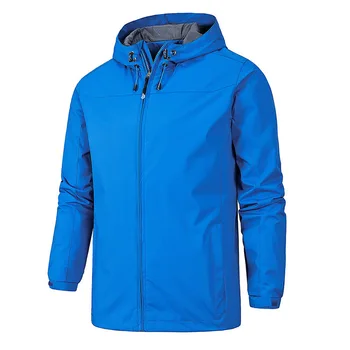 Открытый ветрозащитный и водонепроницаемый костюм для альпинизма Four Seasons Мужская тонкая весенне-осенняя однослойная куртка Пальто женское