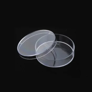 Принадлежности для микроскопа 55-мм Чашка Петри Boite de Petri Прозрачная Пластиковая чашка для культивирования