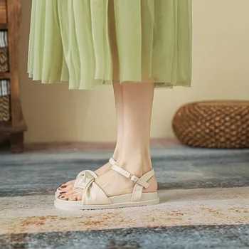 Сандалии на плоской подошве, женские летние Брендовые новые высококачественные богемные модные повседневные женские туфли-гладиаторы на плоской подошве