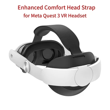Улучшенный головной ремень для виртуальной гарнитуры Meta Quest 3 Повышенной комфортности Элитный ремешок Альтернативный Головной ремень для аксессуаров Oculus Quest 3