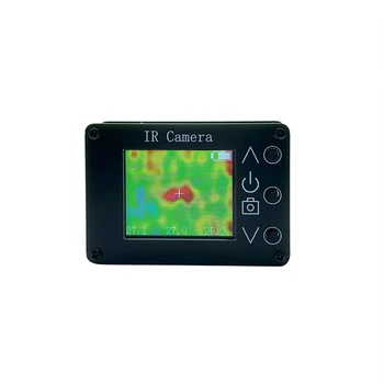 Цифровая инфракрасная тепловизионная камера 24X32 пикселей, тепловизор, 1,8-дюймовый ЖК-дисплей, датчики температуры от -40 ℃ до 300 ℃