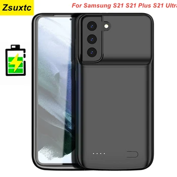 Чехол Питания Для Samsung Galaxy S21 Plus S21 Ultra Battery Charger Case Модный Банк Питания Для Samsung S21 Battery Case