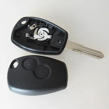 2 Кнопки Дистанционного Ключа Автомобиля Чехол Брелок Для Renault Megane Modus Espace Laguna Duster Logan Sandero Fluence Clio Kango Пустой