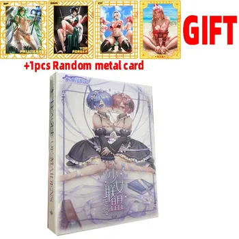 2023 Новая Коллекция Goddess Story Girl Alliance Cards Сексуальный Купальник Для Девочек Бикини Feast Booster Box Doujin Игрушка Хобби Подарок