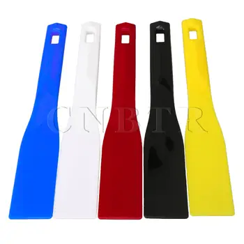 CNBTR 15ШТ 11.6x1.77 дюймов Многоцветное Пластиковое Лезвие Для печати Лопатка Для чернил Аксессуары для рукоделия