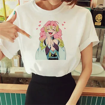 Mitsuri top женская летняя футболка harajuku для девочек, японская графическая одежда 2000-х годов