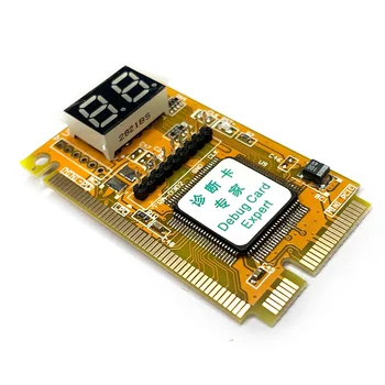 PCI-E LPC PC Analyzer Тестер POST Card Тест Пластика/Металла Высокой Стабильности Для Ноутбука Laptop Express Card Hexadecim Post Card