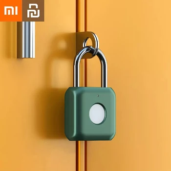 Xiaomi Smart Touch Fingerprint Door Lock Противоугонный замок USB Электронные замки безопасности Без ключа Для ящика для путешествий Бытового использования