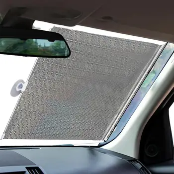 Автомобильные солнцезащитные козырьки Автомобильные Солнцезащитные шторы 1 шт. Солнцезащитный козырек на лобовое стекло с присосками Автомобильные Аксессуары для интерьера