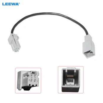 Автомобильный аудиовход LEEWA, провод для передачи мультимедийных данных, оригинальный USB-адаптер от мужчины к женщине для Toyota Camry, USB-кабель # CA6895