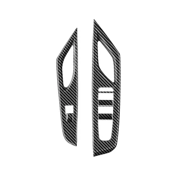 Автомобильный Карбоновый узор Внутренняя дверь Подлокотник Оконное Стекло Рамка Переключателя Панель Накладок для Nissan SERENA C28 2022-23