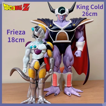 Аниме Dragon Ball Z Фигурки Z Робот Frieza King Cold Фигурки Коллекционная фигурка ПВХ Модель Статуя Куклы Игрушки Подарки для детей