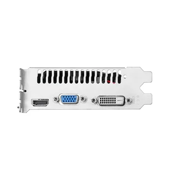 Видеокарта Geforce GT710 2 ГБ DDR3 64 Бит 954 МГц 667 МГц 28 Нм PCle X8 2.0 VGA + HD + DVI Видеокарта