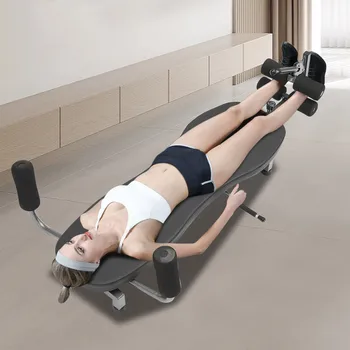 Декомпрессионный инверсионный стол для растяжки спины, тренировочная скамья для домашних тренировок Грузоподъемностью до фунтов