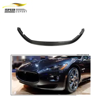 Для Maserati Grantismo Carbon Fiber Front Lip Coupe 2-дверный 2007-2009