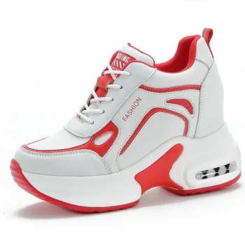 Женская Спортивная обувь, Увеличивающая Рост На 5 см + 3 см, Удобные Кроссовки Для ходьбы Для девочек, Спортивная Обувь Для Фитнеса