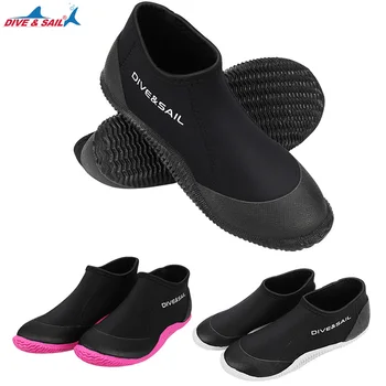 Женские водные ботинки DiveSail из неопрена для дайвинга, используемые при серфинге, болотные кроссовки для взрослых TypeA 4 34-35