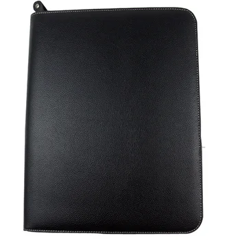 Заводская Оптовая Продажа Из Искусственной Кожи Многофункциональная Папка Менеджера A5 Для Офисных Деловых Встреч This Zipper Bag Notepad
