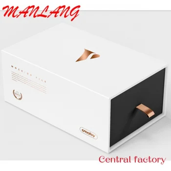 Индивидуальная Печать логотипа Выдвижные коробки Картонная упаковка продукта Выдвижные бумажные коробки со вставкой