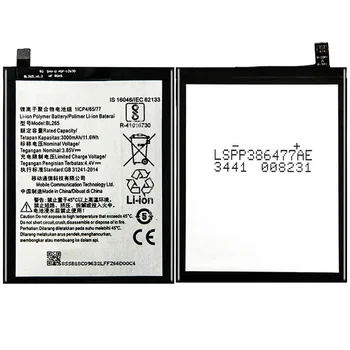 Литий-ионный аккумулятор для телефона Lenovo, XT1662, XT1663, BL265, 3000 мАч, бесплатные инструменты