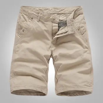 Мужские шорты, быстросохнущие летние шорты, свободные Классические мужские шорты до середины икры для охоты и рыбалки на открытом воздухе