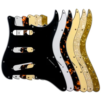 Накладка для гитары Xinyue For ST С Тремя Реверсивно Установленными американскими Винтажными Однокатушечными Звукоснимателями Strat 65-го года Без Контрольного Отверстия