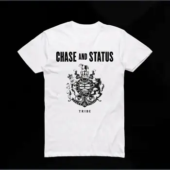 Новая хлопковая мужская футболка Chase & Status album всех размеров