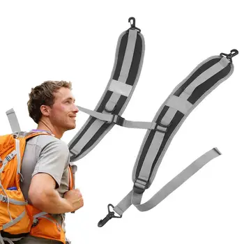 Новые сменные ремни для рюкзака, Регулируемые мягкие плечевые ремни для рюкзака, сухая сумка, Тактический плечевой ремень, прямая поставка