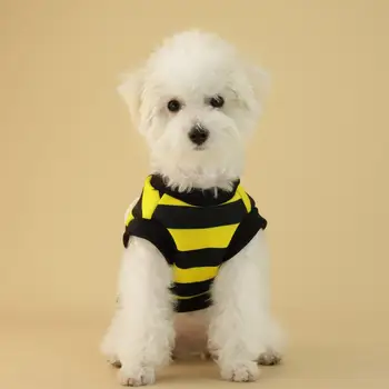 Одежда для домашних животных, костюм для домашних животных в пчелиной тематике, мягкий удобный пуловер с двумя штанинами, одежда для собак и кошек, необычный дизайн-трансформер, Простота использования