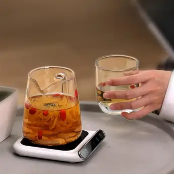 Портативный USB смарт-чашка кофе теплее отопление мат электрический напитки теплее рабочего стола отопление каботажное судно чай с молоком теплее