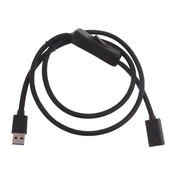 удлинительный кабель USB3.0 100/200 см, провод для передачи данных с переключателями от мужчины к женщине