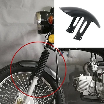 Универсальная мотоциклетная крышка заднего колеса, крыло, брызговик, брызговик + кронштейн, черный