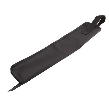 Черная барабанная палочка из ткани Оксфорд, барабанная палочка, молоток, сумка-держатель, чехол для переноски с удобным ремешком