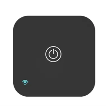 Черный Tuya Wifi ИК термостат Контроллер переменного тока Дистанционное управление Датчиком температуры и влажности Голосовое управление для Alexa Google